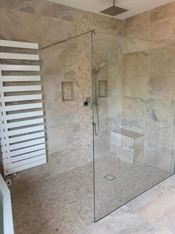 Bodengleiche Dusche Mosaik